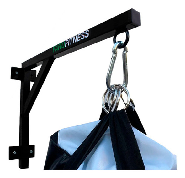 Soporte Bolsa Boxeo Hierro De Pared Reforzado - Faru Fitness 0