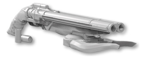 Escopeta Cosplay Doom Ful Color Realista 0