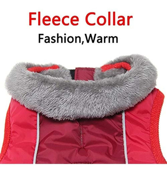 Abrigos De Perro Con Cuello De Vellon Vecomfy Para Perros P 1 Abrigos De Perro Con Cuello De Vellon Vecomfy Para Perros P 1