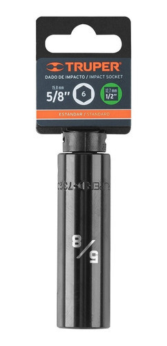 Tubo Dado De Impacto Largo 5/8 Truper 13390 D-7320-hl 1