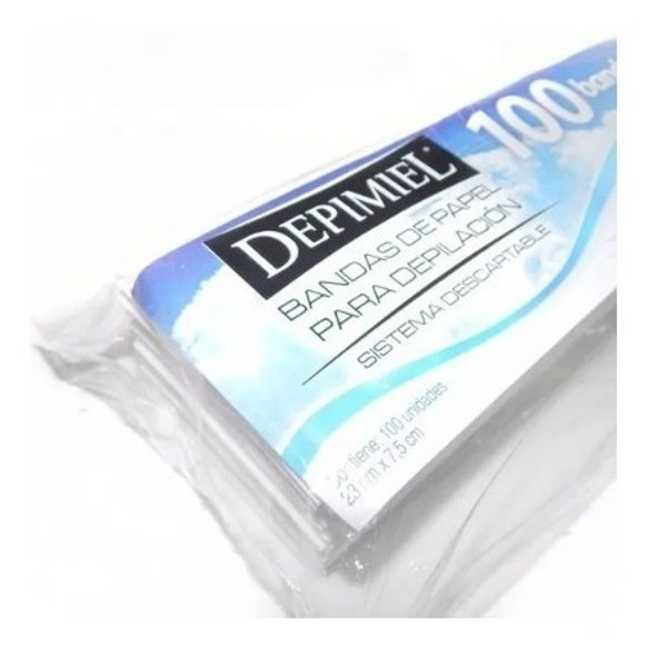 Kit Depilatorio Roll On Depimiel + 6 Roll On + 100 Bandas 1 Kit Depilatorio Roll On Depimiel + 6 Roll On + 100 Bandas 1