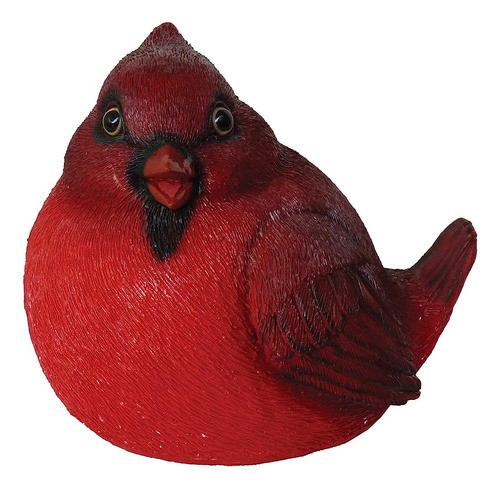 Fat Cardinal De Michael Carr Designs - Figura De Pájaro Al A 0
