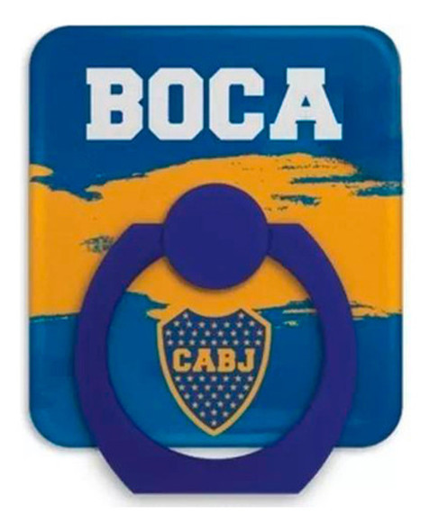 Anillo Ringo Soporte Escritorio Celular Tablet Boca Bandera 0