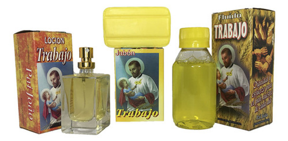 Combo Fluido Jabon Aroma Atomizador Trabajo Pai Joao 0