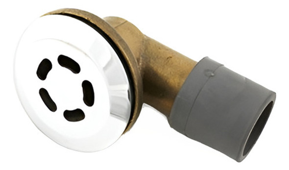 Sopapa Desborde De Bañera Con Adaptador  Pvc Delta 0 Sopapa Desborde De Bañera Con Adaptador  Pvc Delta 0