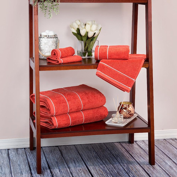 Juego De Toallas De Algodón De Lujo: Secado Rápido, Cero Gir 1