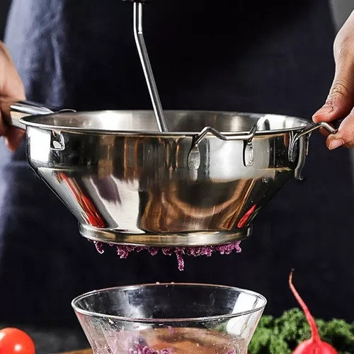 Espremedor De Batata Inox Legumes Profissional Reforçado 1