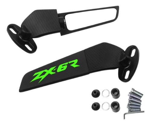 Espejo Gaviota Aleron Kawasaki Zx6r 2008/2018 Mk Motos #03 0