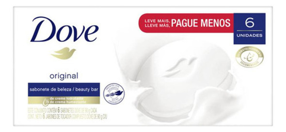 Pack X6 Jabón Dove 90 Grs. 0
