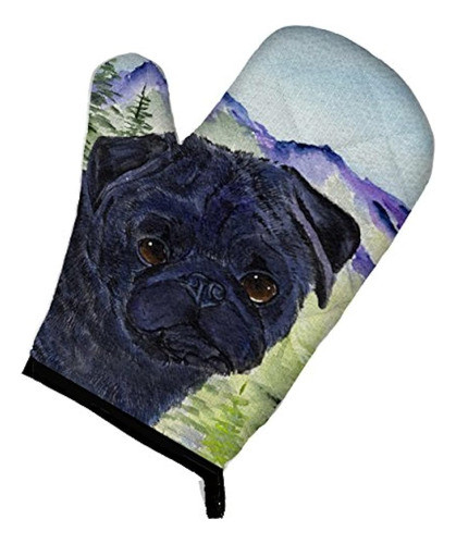 Guante De Horno Pug Ss8420ovmt De Carolines Treasures, 12  P 0