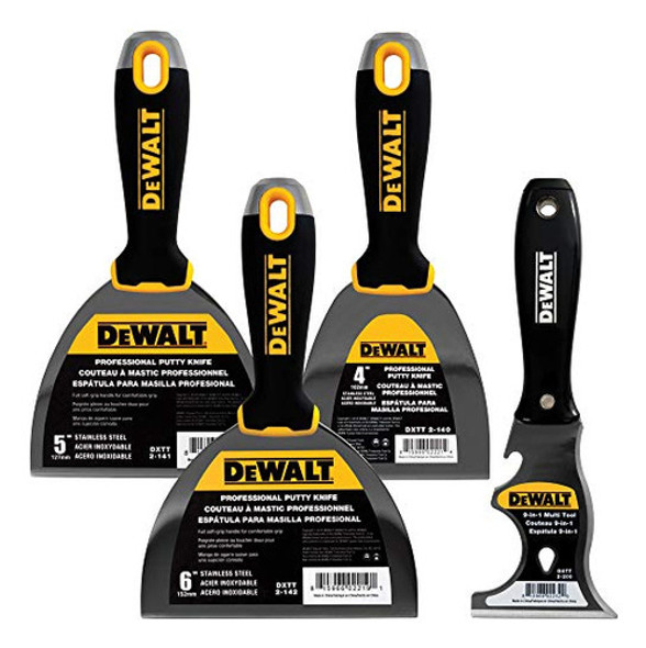 Dewalt Cuchillo De Acero Inoxidable 3 Unidades, 4/5/6 Pulgad 0