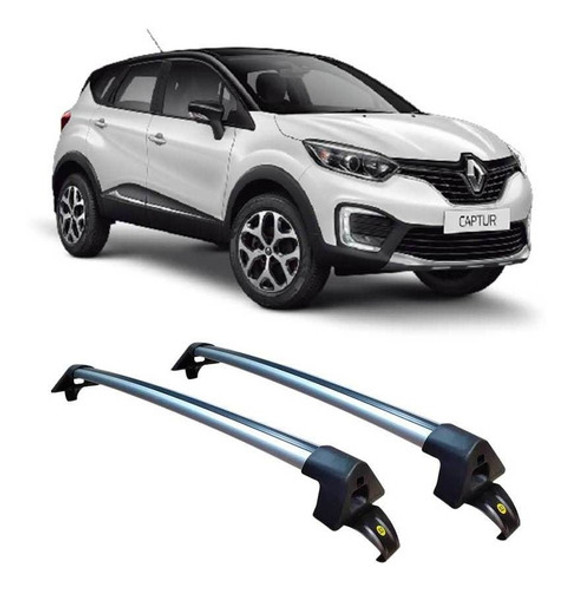 Barras De Techo Renault Captur Gris 0
