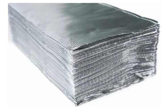 Papel Aluminio En Hojas Super Práctico - 200 Unid De 27x30 0 Papel Aluminio En Hojas Super Práctico - 200 Unid De 27x30 0