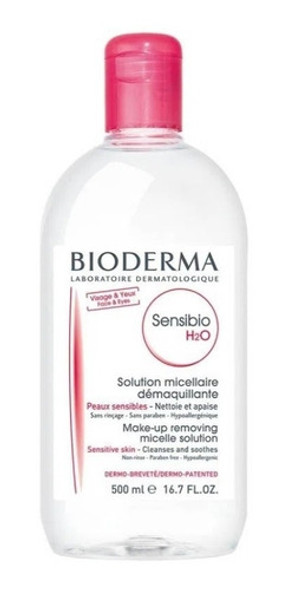 Sensibio H2o 500ml Agua Micelar Pieles Sensibles Biodermabio 0