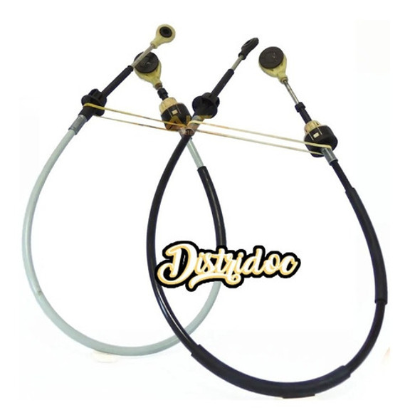 Kit X 2 Cables Selectora Cambios Fiat Strada 1.6 16v/ 1.3td 0