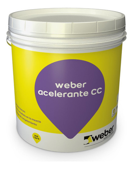 Weber Acelerante De Frague Con Cloruro 20l 0