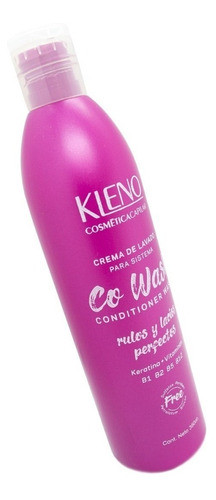 Kleno Co Wash Crema De Lavado Acondicionador Con Keratina 1