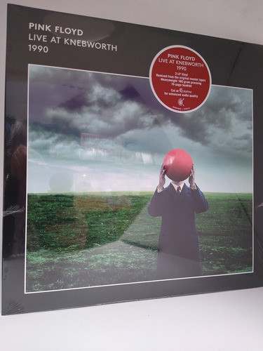 Pink Floyd Live At Knebworth 1990 Vinilo Lp Doble Nuevo 1