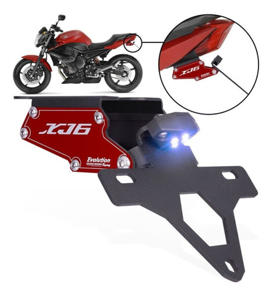 Portamatricula Yamaha Xj6n Mk Motos 0