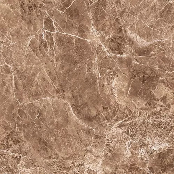 Cerámica Piso 57x57 Marmolado Marrón 0