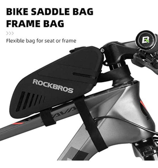 Rockbros Bolsa De Bicicleta, Bolsa De Asiento De 1