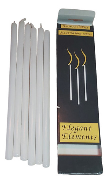 Rdf06560 - Ral Candles - Cj De 06 Velas Para Castiçal Nagel 0