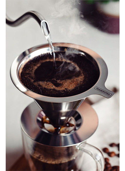 Filtro Colador En Acero Inox. Para Té Y Café  Bar 1