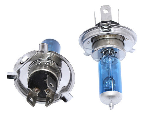 Lampara H4 Efecto Xenon Corta Y Larga Oferta Jgo. X 2 Unid. 0