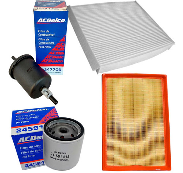 Kit 4 Filtro Aceite Nafta Aire A/a Chevrolet Meriva 1.8 2010 0 Kit 4 Filtro Aceite Nafta Aire A/a Chevrolet Meriva 1.8 2010 0