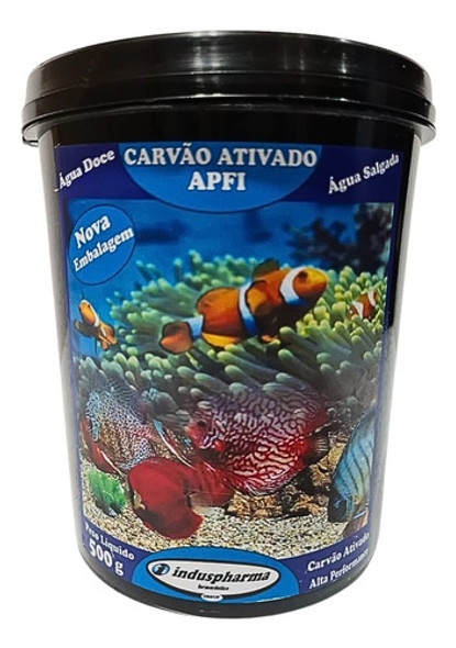 Carvão Ativado Induspharma Apfi 500g Filtragem Aquário Ótimo 0