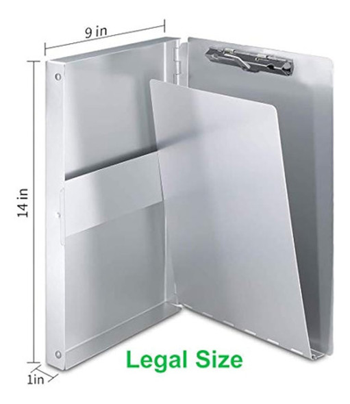 Portapapapeles De Aluminio Con Soporte De Forma De Almacenam 1