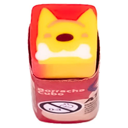 Borracha Cubo Decorado Pets Leonora Kit Com 4 1