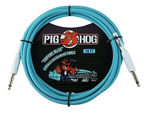 Serie Clasica Cable De Audio Para Instrumentos Daphne Azul 0