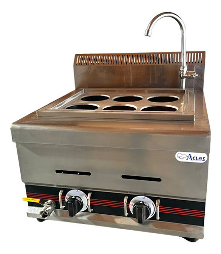 Cuece Pastas - De Mesa - A Gas - 6 Canastos - Marca Aclas 1