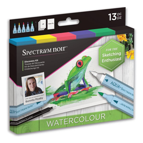 Spectrum Noir Descubre Kit Acuarela, Acuarela 0