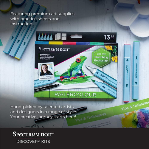 Spectrum Noir Descubre Kit Acuarela, Acuarela 1