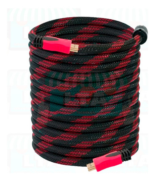Cable Hdmi Mallado Con Filtros 8.5 Metros Garantía X Vida 0
