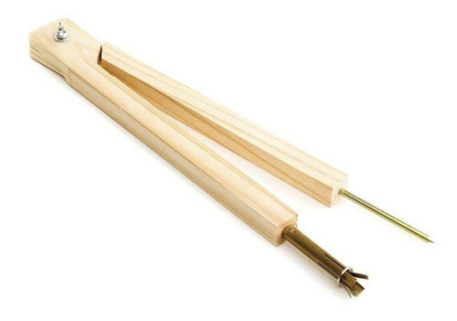 Compas De Madera Fime Para Tizas Sin Lustrar Para Pizarrón 0