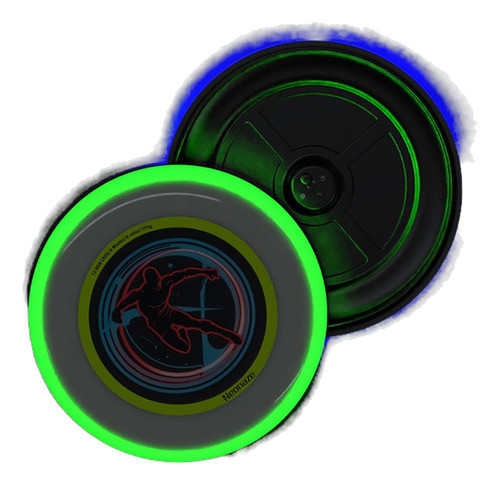 Disco Volador 72 Led Rgb 8 Colores 8 Modos 175gr Neonaze 0