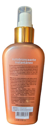 Autobronceante Dorothy Gray Instantaneo En Crema 150 Gr 1