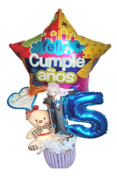 Globos Regalo Cumpleaños, Aniversario, Matrimonio, Quinceaño 1
