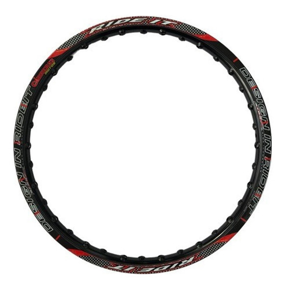 Llanta Aro Ride It 160/16 Negro 32 Agujeros 0