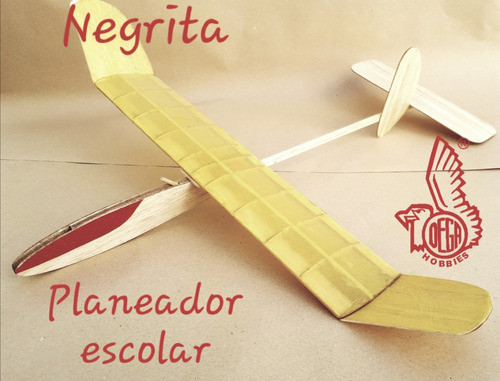 Kit Planeador Negrita Corte Laser 1
