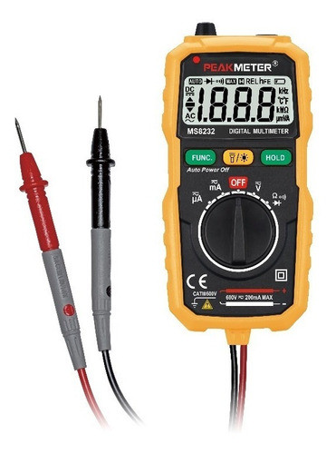 Multimetro Digital Pocket Pm8232, Autorango, Detector Volt 0