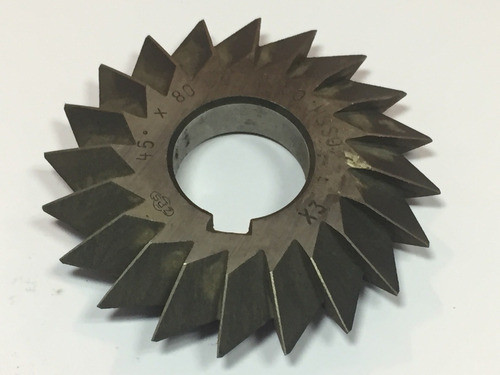 Fresa Angular Simetrica 80 X 45 0
