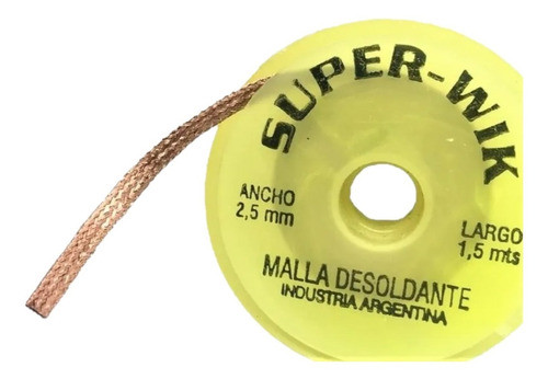 Combo Soldador 30w Electrónica + Estaño 3m+ Malla Desoldante 1