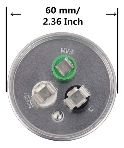 Bojack 60+7.5 Uf 60/7.5 Mfd ± 6% 370/440 V Ca Cbb65 Condensa 1