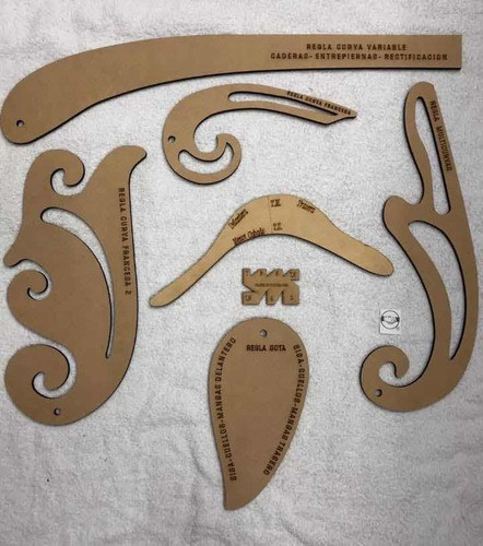 Reglas Para Modista Set 1