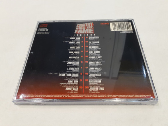 Country Hall Of Fame, Intérpretes Varios - Cd 1993 Nuevo Uk 1