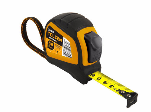 Cinta Métrica Industrial Traba Automática. Tolsen 5m 36014 0